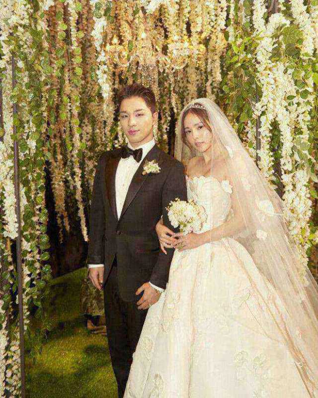Taeyang kết hôn với nữ diễn viên Min Hyo-rin