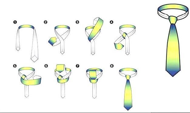 Cách thắt cà vạt kiểu Albert Knot