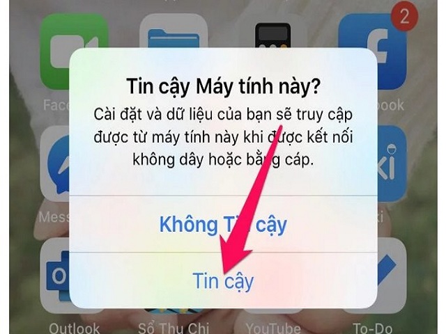 Kết nối iPhone với máy tính bằng iTunes