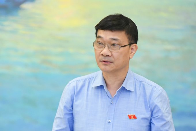 Chủ nhiệm Ủy ban Kinh tế Vũ Hồng Thanh.  Ảnh: Phạm Thắng