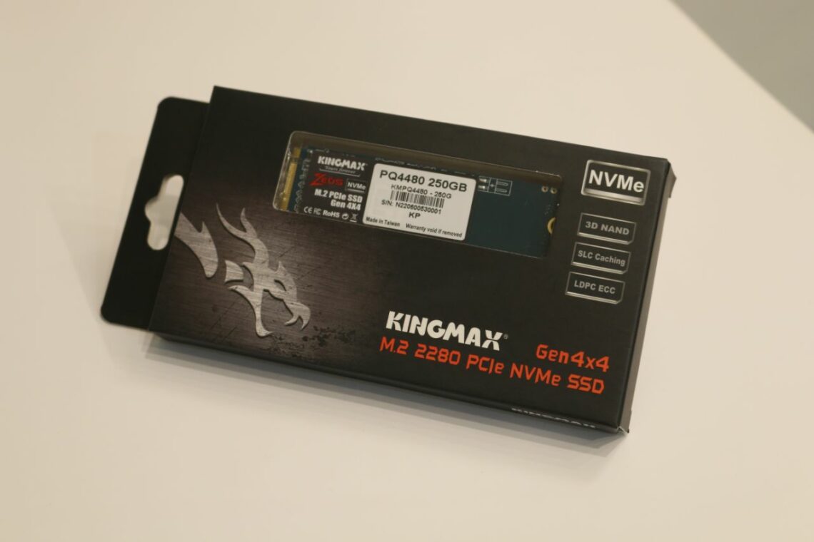 KINGMAX PQ4480 Gen4x4 250GB SSD - Đánh giá Gaming Gear