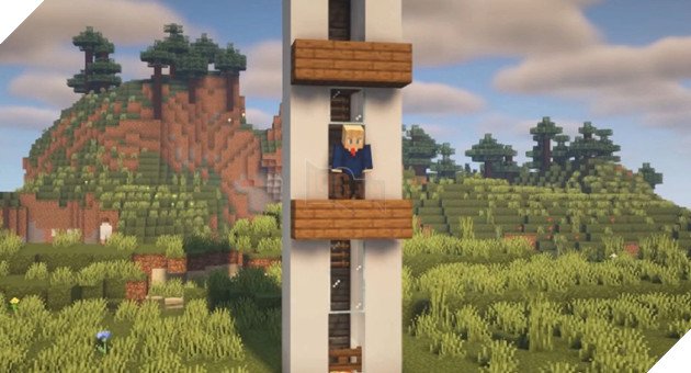 Minecraft: 3 thiết kế thang máy cực hữu ích mà bạn có thể áp dụng